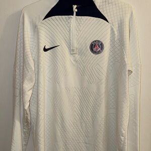 Nike PSG Cream Long Sleeve Training Top